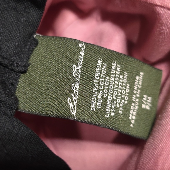 Eddie Bauer Pink Frayed Brim Bucket Hat Adult Size S/M - Picture 6 of 8